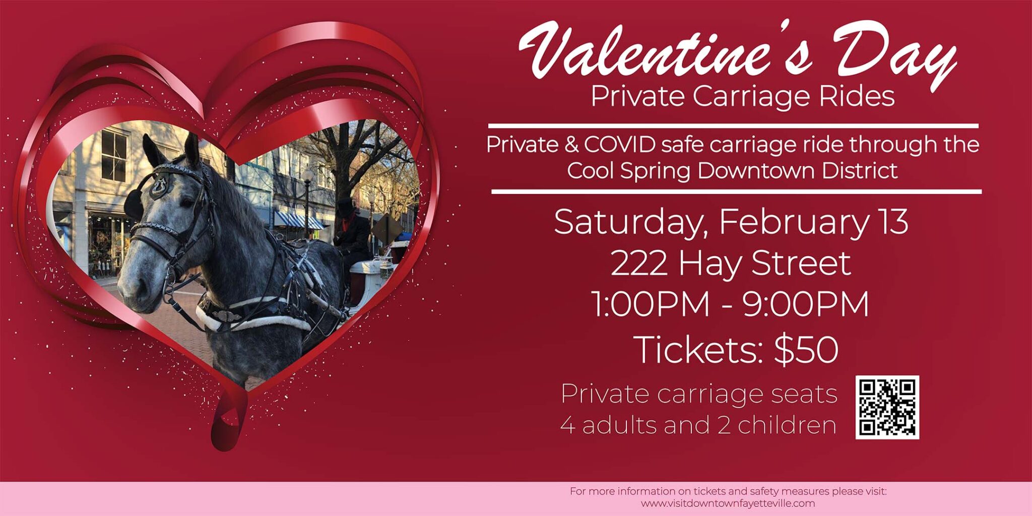 valentines day carriage rides near me