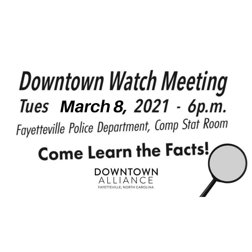 Downtown Fayetteville Neighborhood Watch - Cool Spring Downtown District