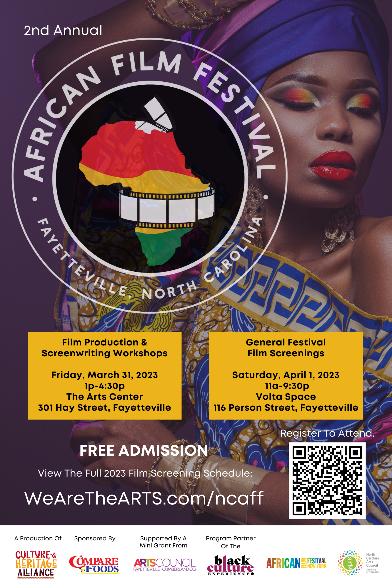 North Carolina African Film Festival - Cool Spring Downtown District