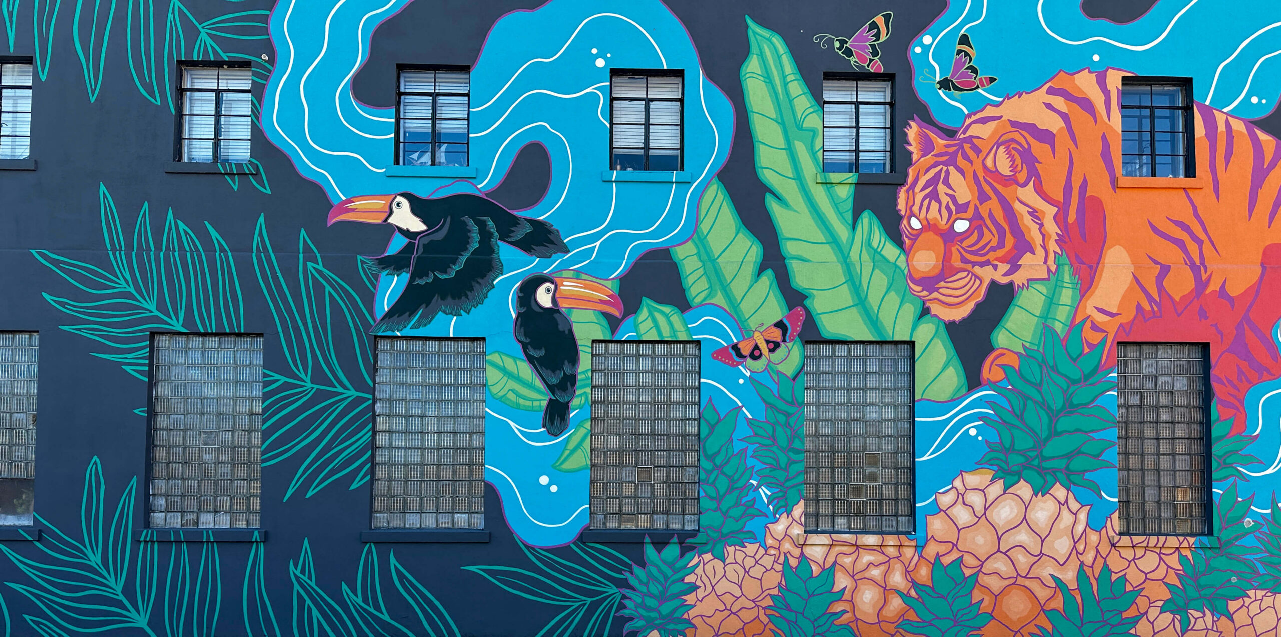 Old Street Oasis Mural, 124 Anderson Stree